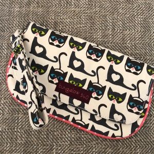 Bungalow 360 Natural Canvas Wristlet